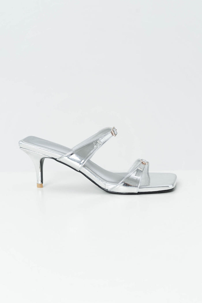 Jolene Heels | Silver