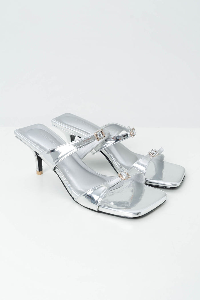 Jolene Heels | Silver