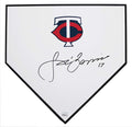 Jose Berrios Minnesota Twins Signed Autographed Baseball Home Plate JSA COA