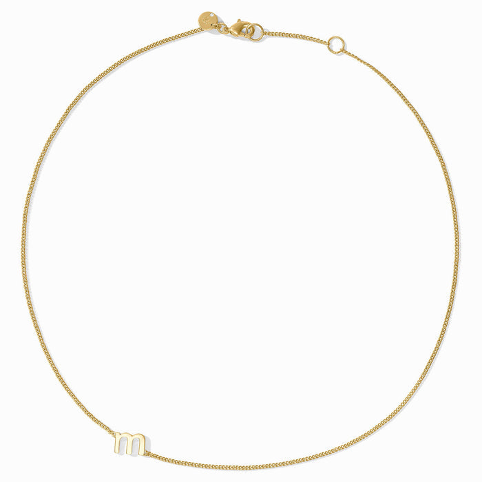 Julie Vos Gold Initial Delicate Necklace