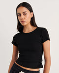 JAG kate baby tee black