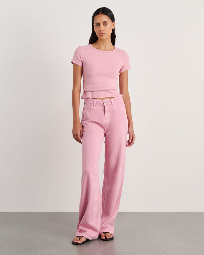 JAG kate baby tee pink