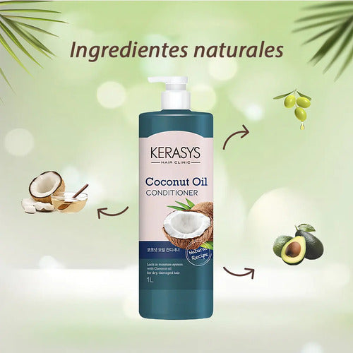 Kerasys Acondicionador Coconut Oil - 1 Litro