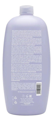 Kit Alfaparf Smooth Xl Shampoo 1000ml, Acondicionador 1000ml , Máscara 500ml Y Fluido 125ml Para Cabellos Rebeldes