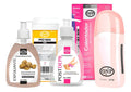 Kit Cera Depilatoria Calentador Cartucho Aceite Y Crema Gnp