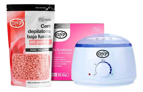 Olla Blanca y Cera Rosa