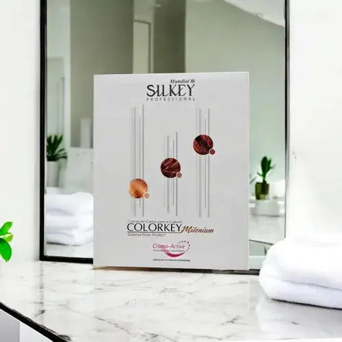 Kit De Tinta Silkey Profesional Colorkey 120g Y Oxidante
