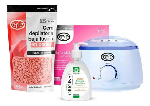 Olla blanca y cera rosa