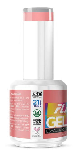 Kit Esmaltes Semipermanentes Gnp 15ml 21 Free + Base Y Top