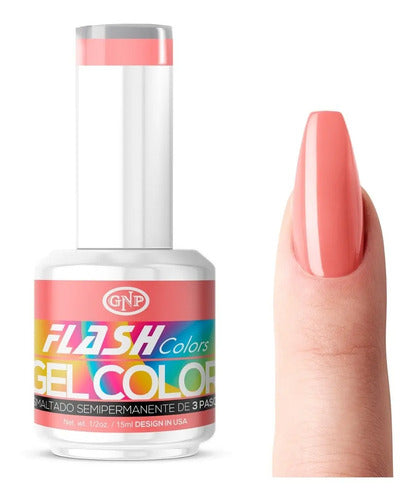 Kit Esmaltes Semipermanentes Gnp 15ml 21 Free + Removedor