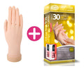 Kit Grande De Uñas En Acrilico Gnp Y Mano De Practica Natural