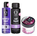 Kit Para Uñas Acrilicas Organic Nails, Con Limpiador Synergy