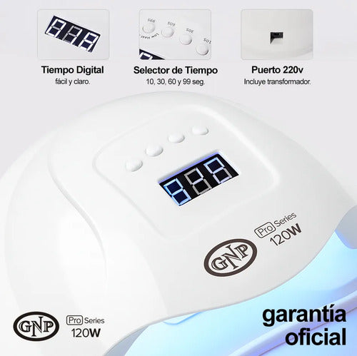 Kit Soft Gel Gnp Con Lámpara + Adhesivo + Primer + Nail Prep Coiffin