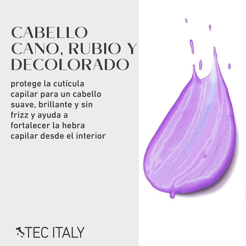 Kit Tec Italy Lumina Shampoo Y Lumina Conditioner Matizador