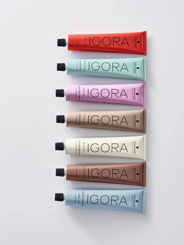 Kit Tinta Igora Highlifts Schwarzkopf Con Oxidante Y Pincel