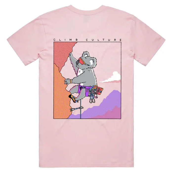 Climb Culture Koala Climber Unisex Tee Clothing - Shirts and Tees - Lifestyle and Travel  Mountain Equipment