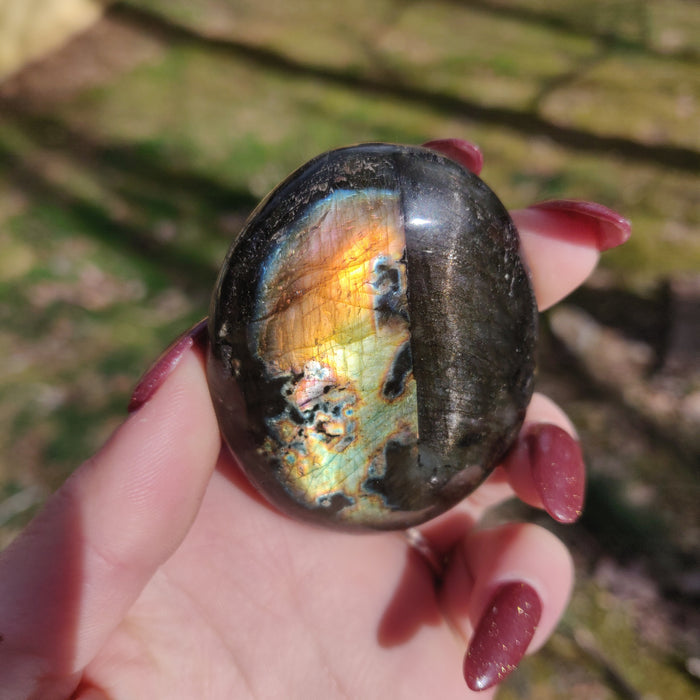Labradorite Palm Stone (#19) - Simply Affinity