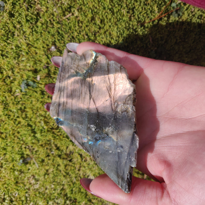 Labradorite Slab - Self Standing (#32) - Simply Affinity
