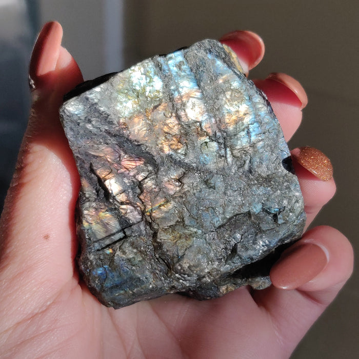 Labradorite Slab - Self Standing (#43) - Simply Affinity
