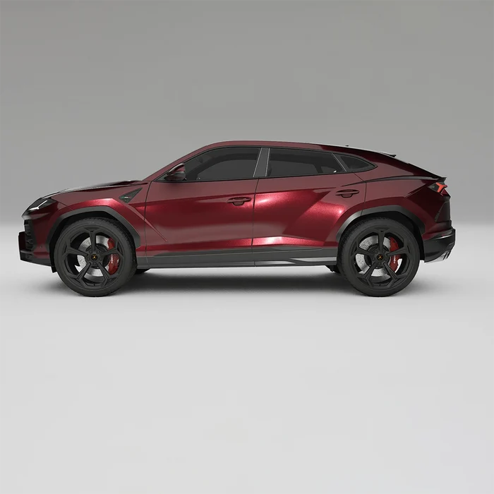 Lacquer Metal Jade Crimson PPF