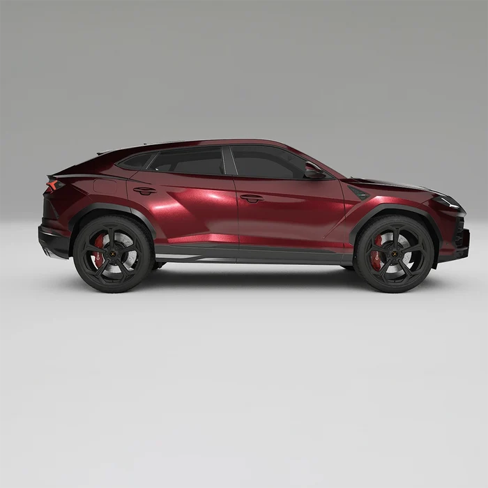 Lacquer Metal Jade Crimson PPF