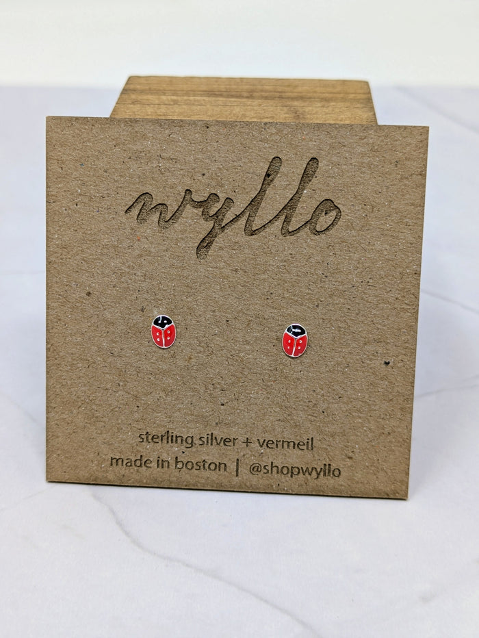 Ladybug Studs