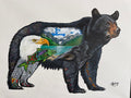 Lake Louise Bear Print 11 x14