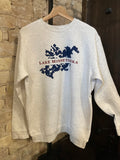 Lake Minnetonka Classic Crew- Navy/Burgundy by Lake Effect