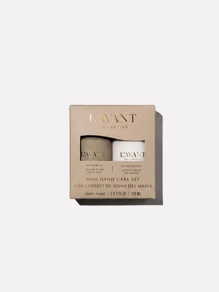 L'AVANT Mini Hand Care Set -Ambre Santal