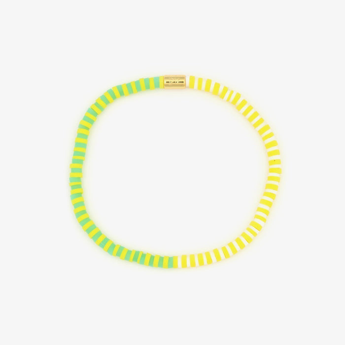 Lemon Surf Stretch Bracelet