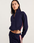 JAG leonie quarter zip navy