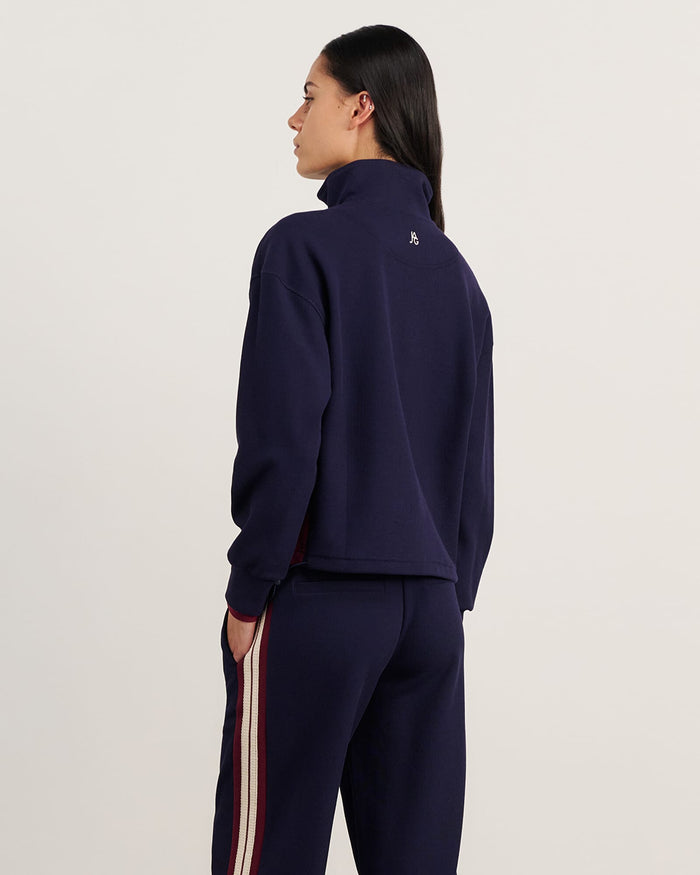 JAG leonie quarter zip navy