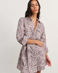 JAG leopard denim dress leopard