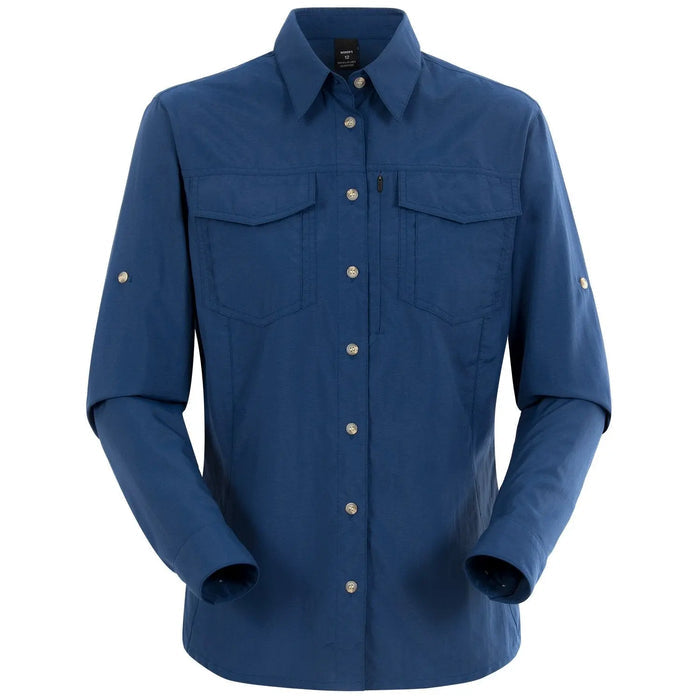 Mont Womens marlin lifestyle vented shirt ls