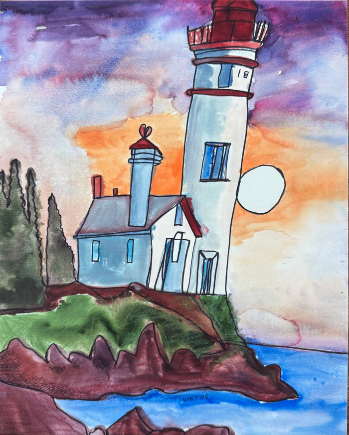 Lighthouse III - Art Prints - Vichy's Art