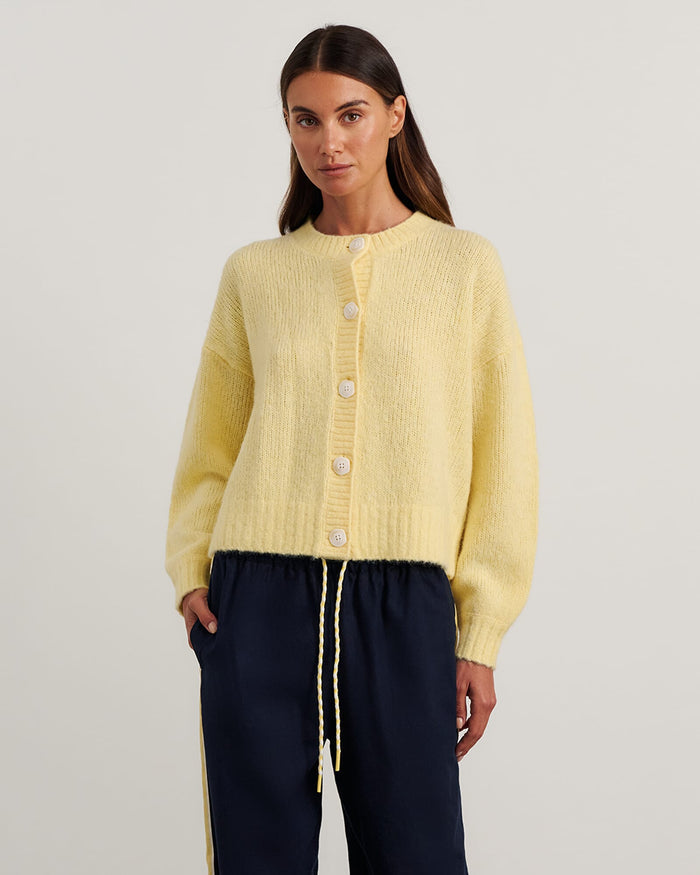 JAG lily cardigan sunshine
