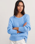 JAG lily scoop knit belleblue