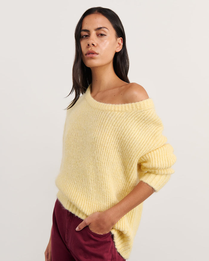 JAG lily scoop knit sunshine