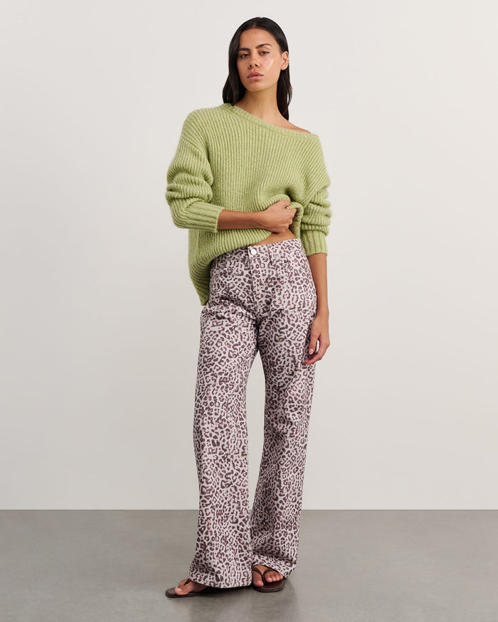JAG lily scoop knit sage