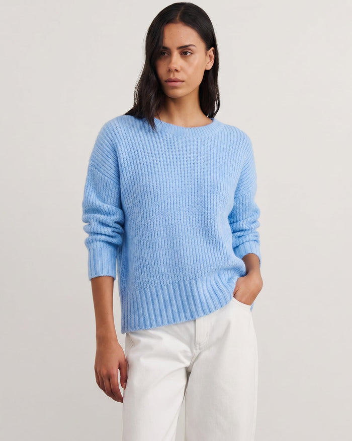 JAG lily scoop knit belleblue