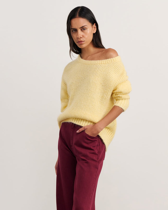 JAG lily scoop knit sunshine