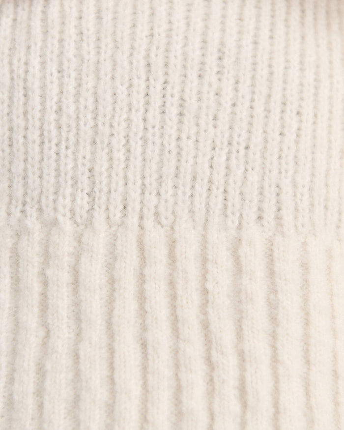 JAG lily scoop knit milk