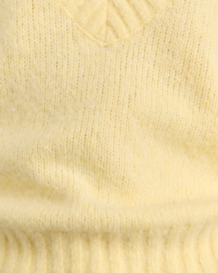 JAG lily v neck knit sunshine