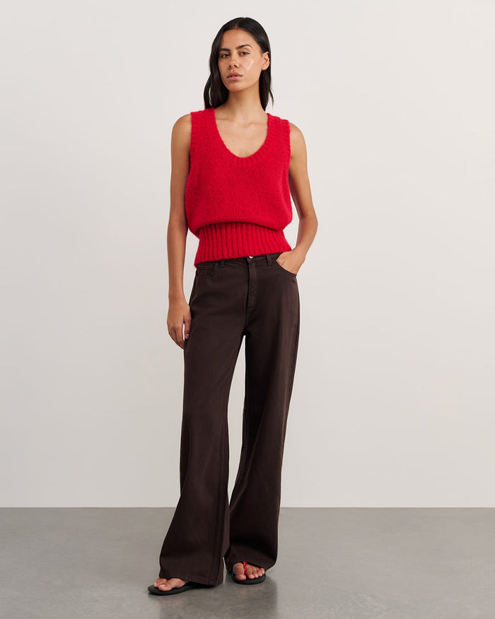 JAG lily vest brightred