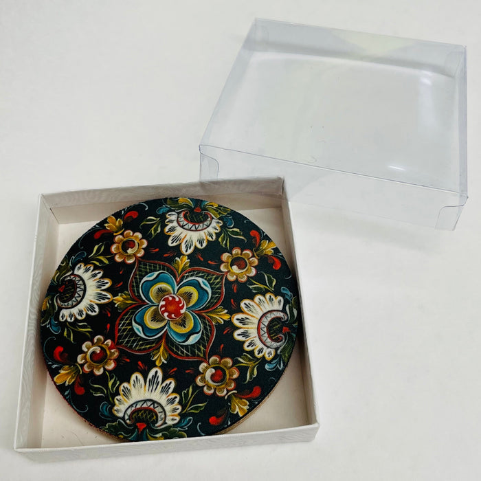 Lise Lorentzen Rosemaling Coasters Box of 6