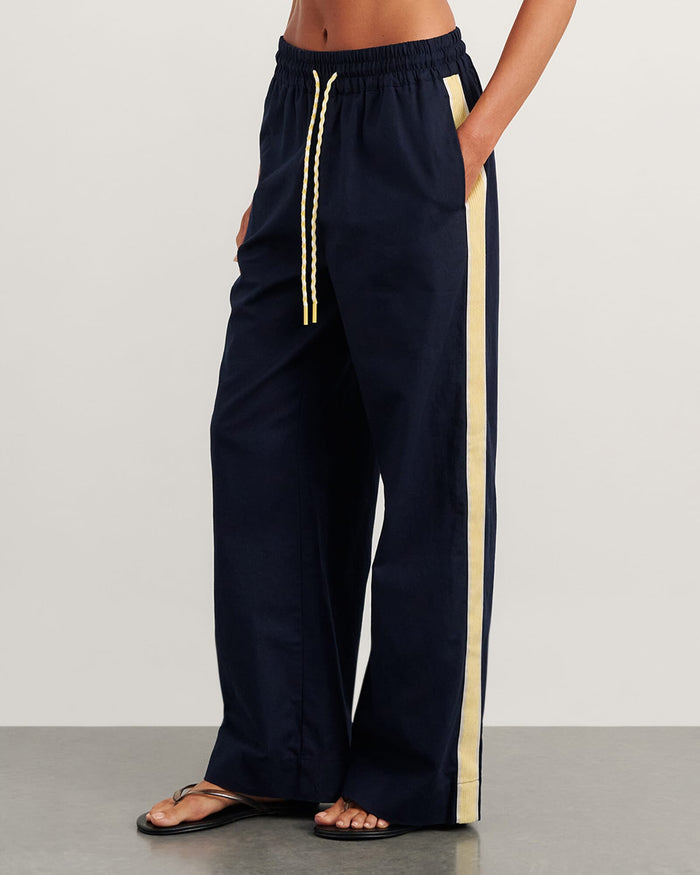 JAG liv pant navywhite