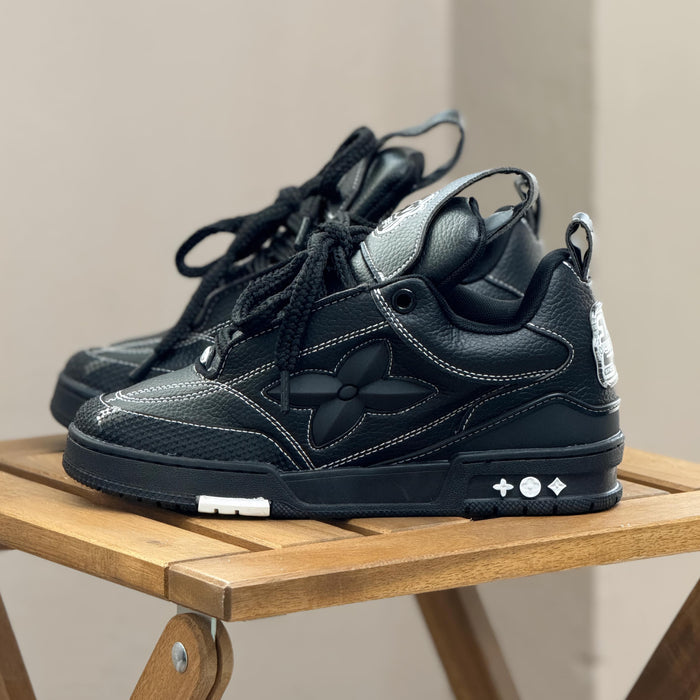 Lo-Vi Skate Sneakers (All Black) Premium Batch