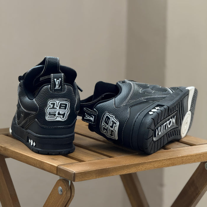 Lo-Vi Skate Sneakers (All Black) Premium Batch