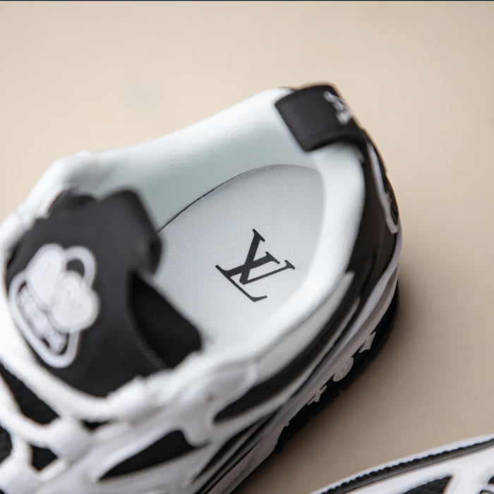 Lo-Vi Skate Sneakers (White Black) Premium Batch