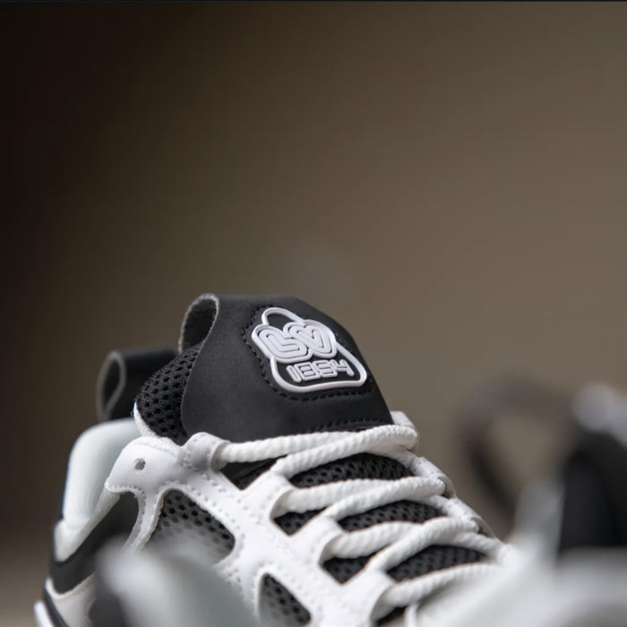 Lo-Vi Skate Sneakers (White Black) Premium Batch